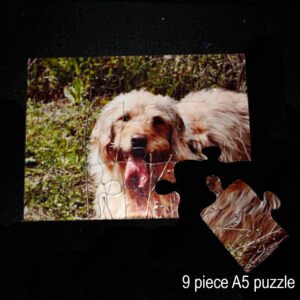Custom puzzle A5 choice of 9-100 pieces