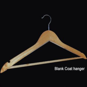 Custom Wooden Coat Hangers