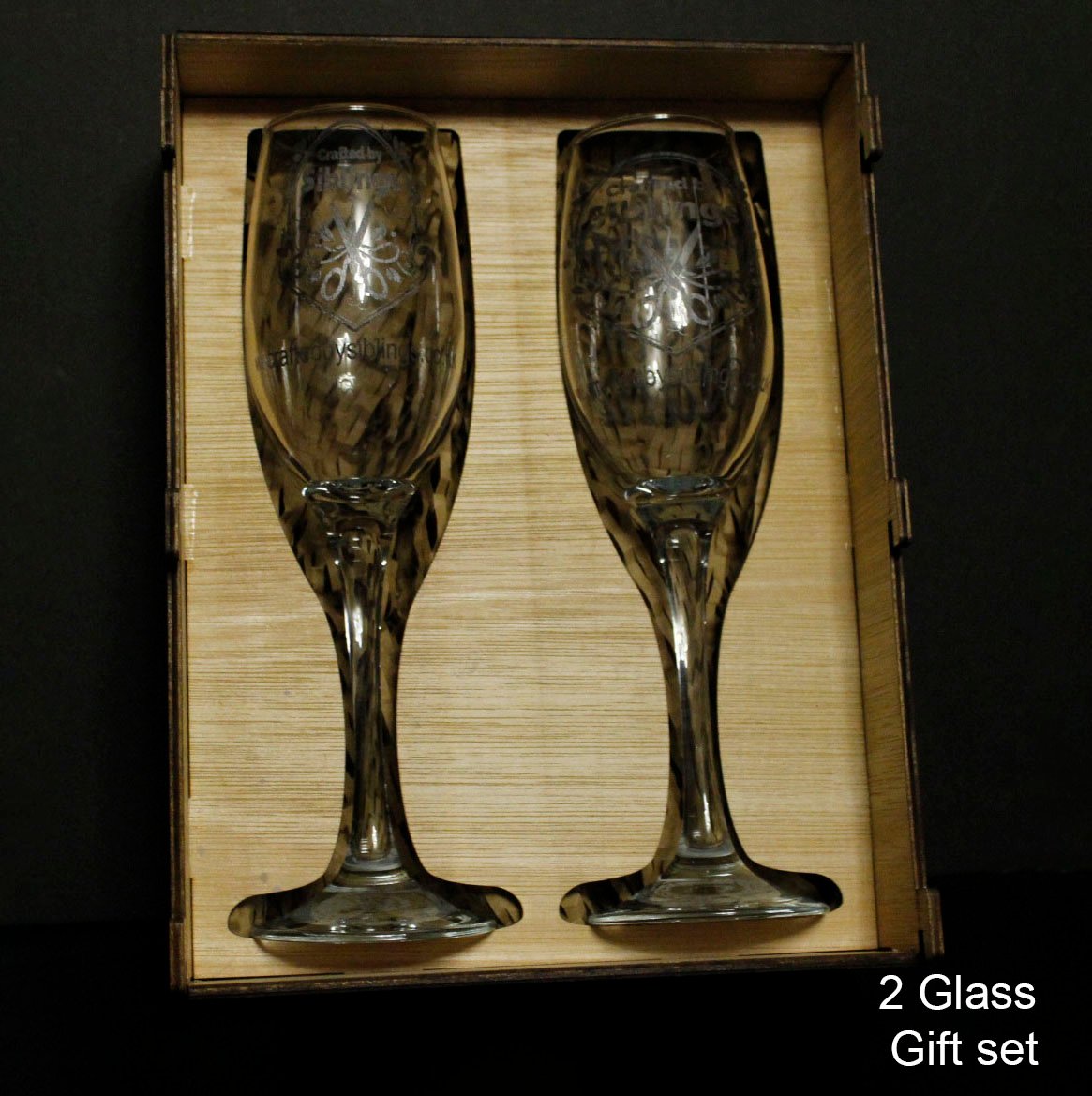 2 glass gift set